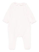 Tutina per neonata Tartine Et Chocolate rosa con colletto smerlato - Rubino Kids