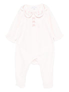 Tutina per neonata Tartine Et Chocolate rosa con colletto smerlato - Rubino Kids