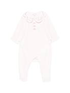 Tutina per neonata Tartine Et Chocolate rosa con colletto smerlato - Rubino Kids