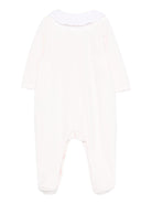 Tutina per neonata Tartine Et Chocolate rosa con lettere ricamate - Rubino Kids