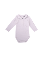 Tutina per neonati Baroni bianca con colletto alla Peter Pan - Rubino Kids