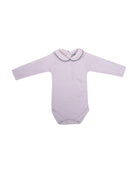 Tutina per neonati Baroni bianca con colletto alla Peter Pan - Rubino Kids