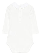 Tutina per neonati Bonpoint bianca con dettagli ricamati - Rubino Kids