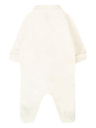Tutina per neonati Moschino Kids bianca con stampa orsetto - Rubino Kids