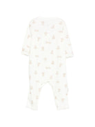 Tutina per neonati Petit Bateau beige con stampa orsetto all - over - Rubino Kids