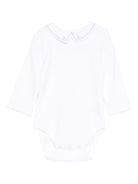 Tutina per neonati Tartine Et Chocolat bianca con colletto alla Peter Pan - Rubino Kids