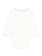 Tutina per neonati Tartine Et Chocolat bianca con logo ricamato - Rubino Kids