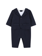 Tutina per neonato Boss Kids blu con modello blazer con bottoni - Rubino Kids