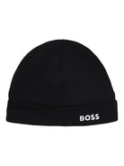 Tutina per neonato Boss kidswear con cappellino e applicazione logo - Rubino Kids