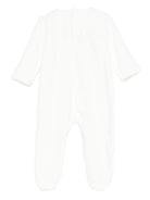 Tutina per neonato La Stupenderia bianca con pannelli a quadretti - Rubino Kids