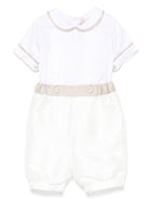 Tutina per neonato La Stupenderia bianco con colletto - Rubino Kids