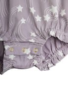 Tutina per neonato Mini Rodini viola con stampa stelle all - over - Rubino Kids