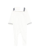 Tutina per neonato Petit Bateau bianca con dettaglio a cuore - Rubino Kids