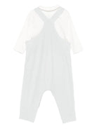 Tutina per neonato Petit Bateau blu con logo ricamato - Rubino Kids