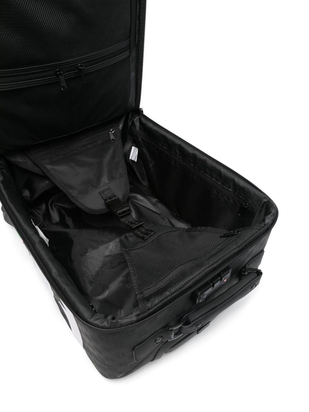 Valigia per bambino sprayground kid nero Global Mogul Billionaire - Rubino Kids