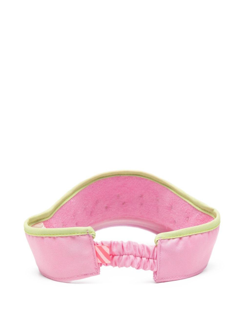 Visiera per bambina Billieblush rosa con dettagli con perline - Rubino Kids