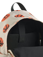 Zaino Mio per bambino Molo écru con stampa basketball - Rubino Kids
