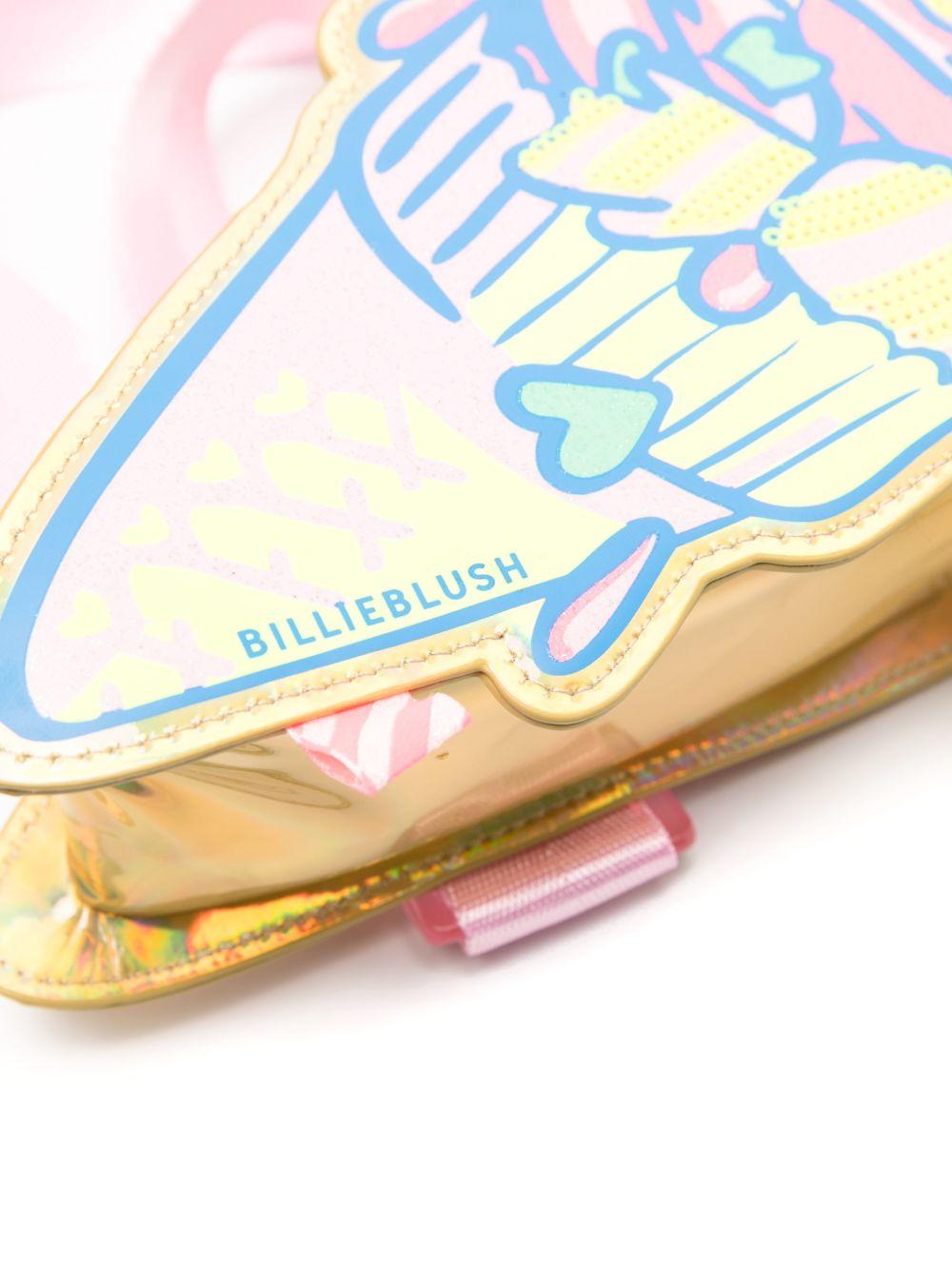 Zaino per bambina Billieblush multicolore con gelato applicato - Rubino Kids