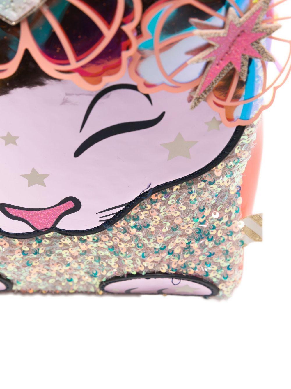 Zaino per bambina Billieblush rosa a form di gatto - Rubino Kids