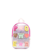 Zaino per bambina Billieblush rosa decorato con glitter Power - Rubino Kids