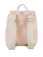 Zaino per bambina Chloé Kids rosa con logo ricamato - Rubino Kids