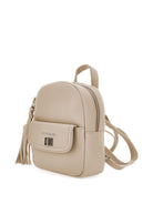 Zaino per bambina Monnalisa beige con dettaglio logo - Rubino Kids