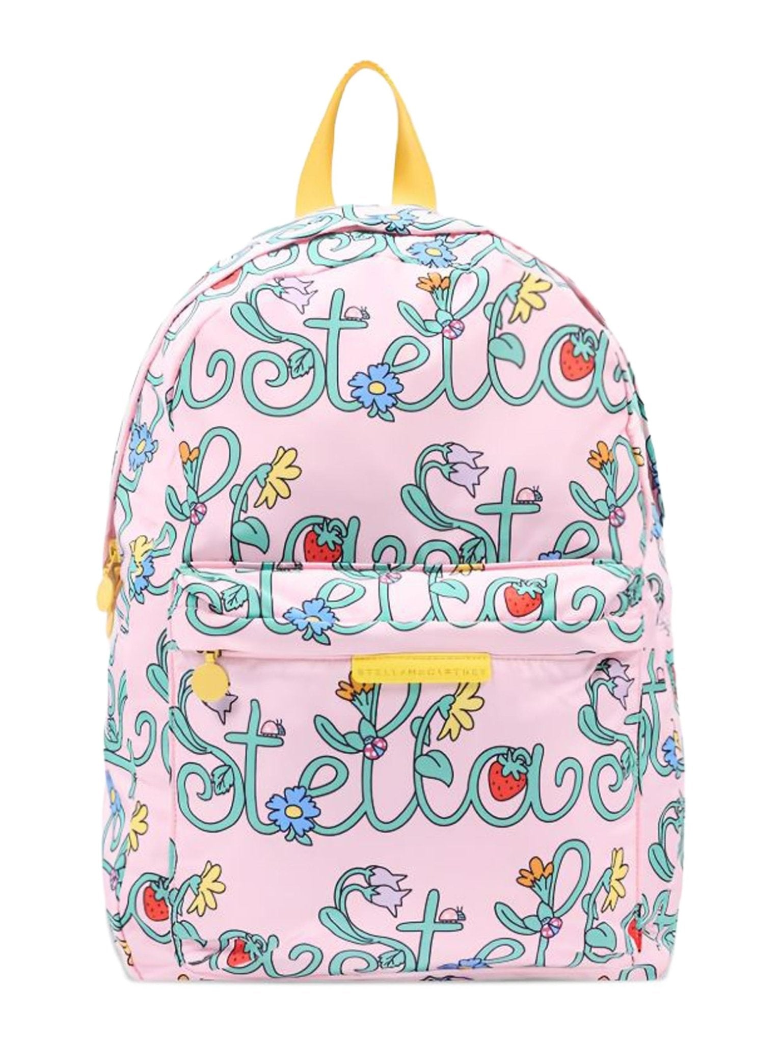 Zaino per bambina Stella McCartney Kids rosa con stampa grafica all - over - Rubino Kids