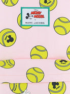 Zaino per bambina The Marc Jacobs Kids x Mickey Mouse rosa chiaro con stampa palline da tennis - Rubino Kids