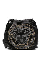 Zaino per bambina Versace Kids nero con motivo Medusa - Rubino Kids