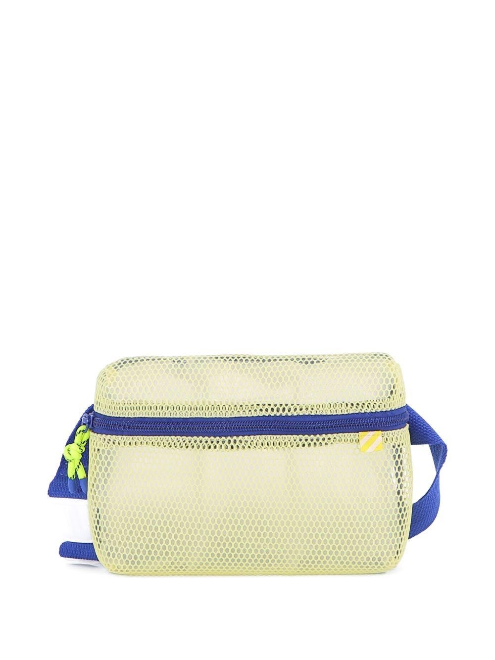 Zaino per bambini Billieblush blu con tasca in rete - Rubino Kids