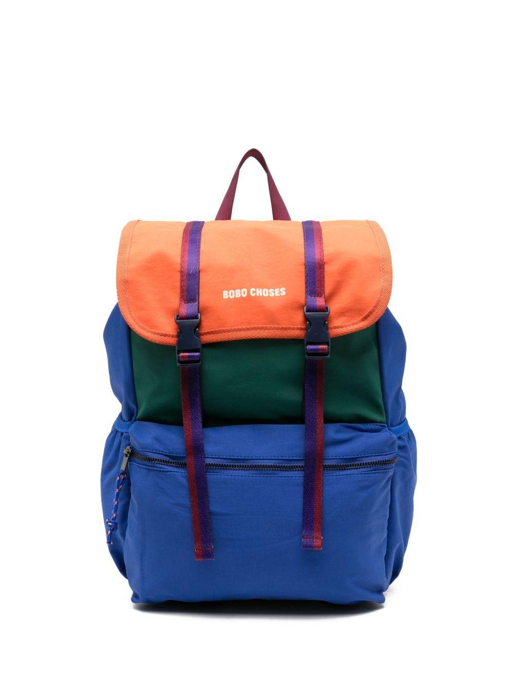 Zaino per bambini Bobo Choses multicolore con design - colorblock - Rubino Kids