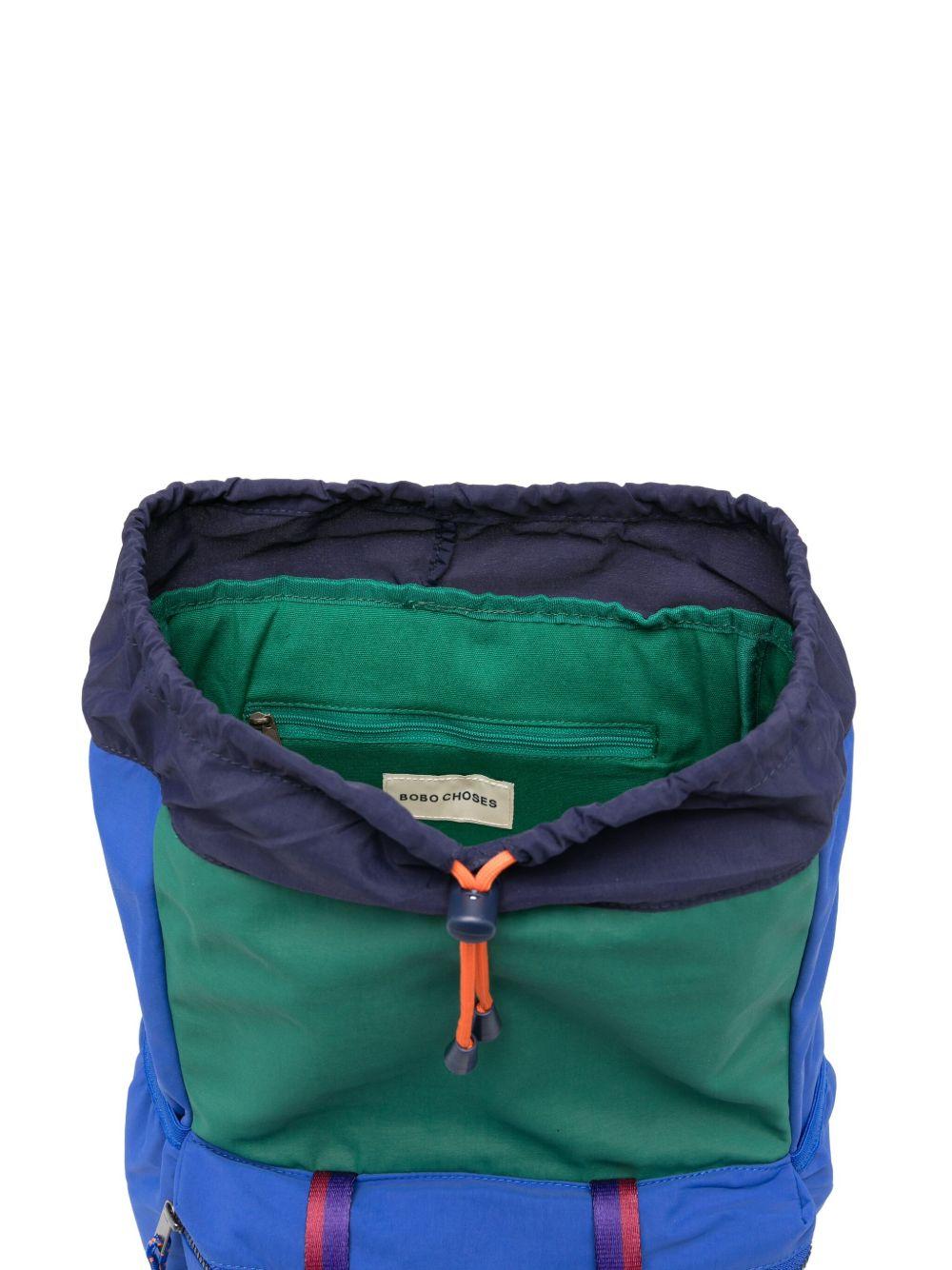 Zaino per bambini Bobo Choses multicolore con design - colorblock - Rubino Kids