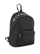 Zaino per bambini Givenchy Kids nero con logo ricamato - Rubino Kids