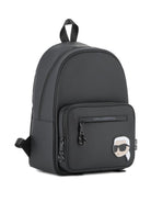 Zaino per bambini Karl Lagerfeld Kids nero con applicazione - Rubino Kids