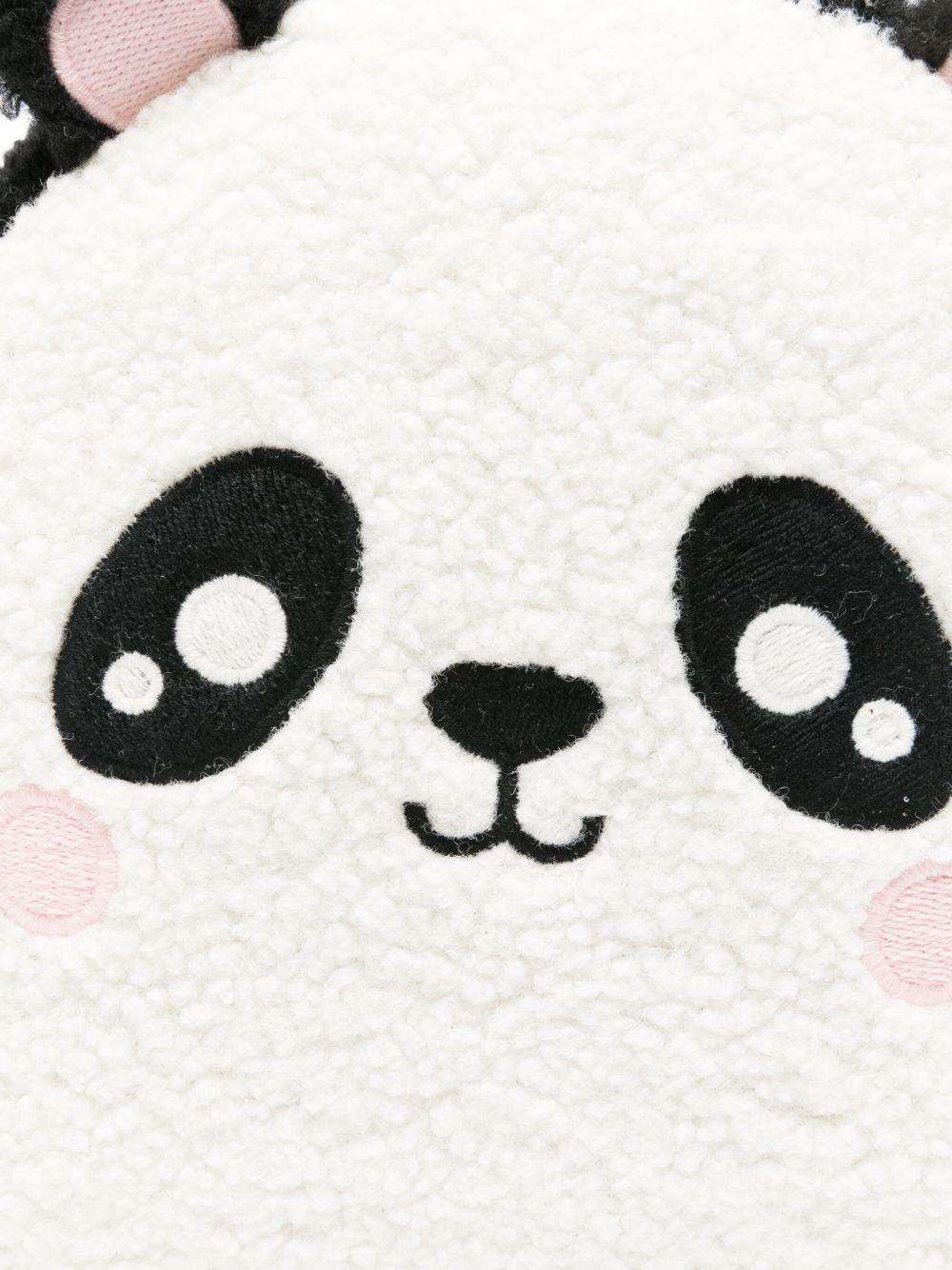 Zaino per bambini MC2 Saint Barth Kids nero a forma di panda - Rubino Kids