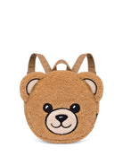 Zaino per bambini Moschino Kids marrone con motivo Teddy Bear - Rubino Kids