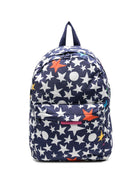 Zaino per bambini Stella McCartney Kids blu con stampa a stelle - Rubino Kids