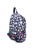 Zaino per bambini Stella McCartney Kids blu con stampa a stelle - Rubino Kids
