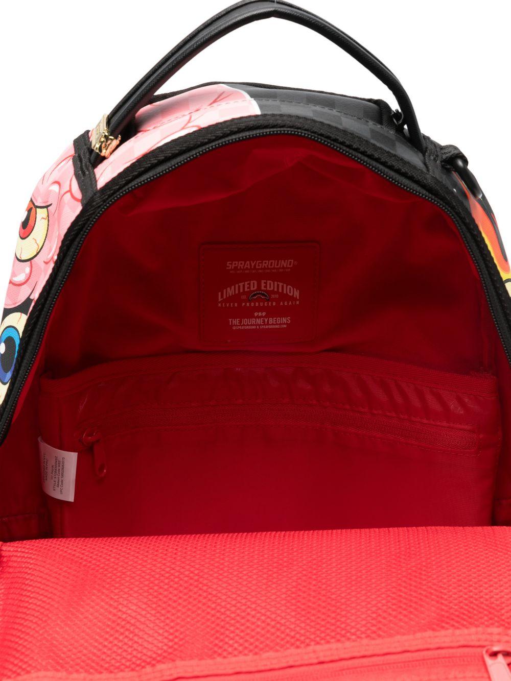 Zaino per bambino Sprayground kid multicolore con stampa grafica - Rubino Kids