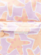 Zaino stampa all - over per bambina Stella McCartney Kids viola con stelle - Rubino Kids