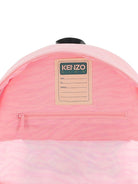 Zaino Tiger Head per bambini Kenzo Kids rosa con stampa tigre sul davanti - Rubino Kids